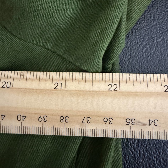 Universal Thread Size L Dark Green Full Zip Utility Military Field Jacket - Picture 10 of 11